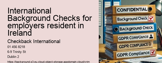 International Background Checks for employers resident in Ireland