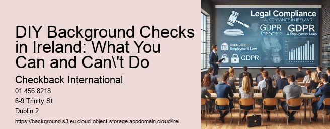 DIY Background Checks in Ireland: What You Can and Can't Do