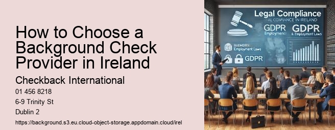 How to Choose a Background Check Provider in Ireland